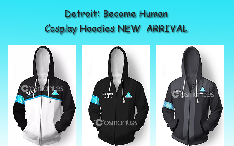 Detroit: Become Human Cosplay Hoodies
