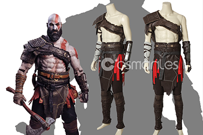 God Of War 4 Kratos Cosplay Costume