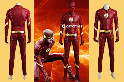 The Flash Season 4 Barry Allen Cosplay Costume 