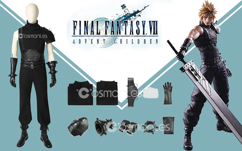 Final Fantasy VII Cloud Strife Cosplay Costume