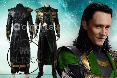 (Ready To Ship)Thor The Dark World Loki Cosplay Costume