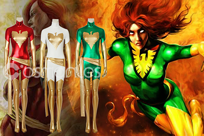 Marvel X-Men:Dark Phoenix Dark Phoenix Jean Grey Jumpsuit Cosplay Costume